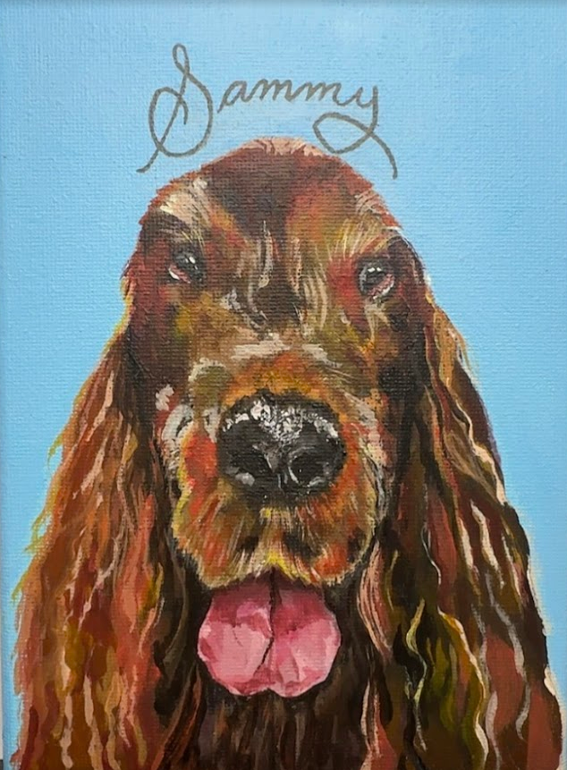 Custom Sammy portrait